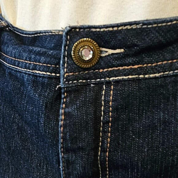 CLEO - Blue jean cotton blend shorts - Every Body style - Picture 5 of 9